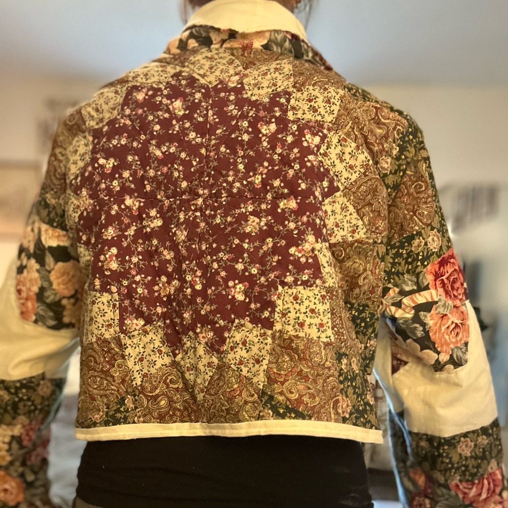 Handmade Quilted Jacket - Picture 5 of 6